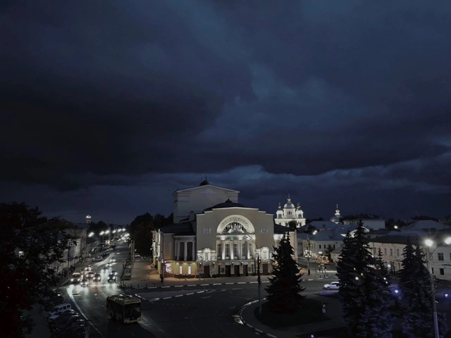 Тучи над городом ☁ Ярославль ?