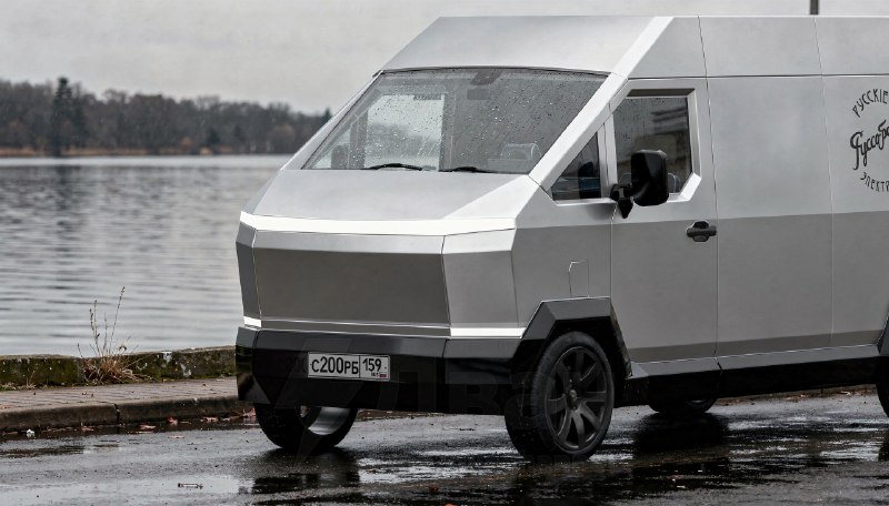 В Перми под возрождённым брендом «Руссо-Балт» анонсировали выпуск электрофургона, дизайн которого ко