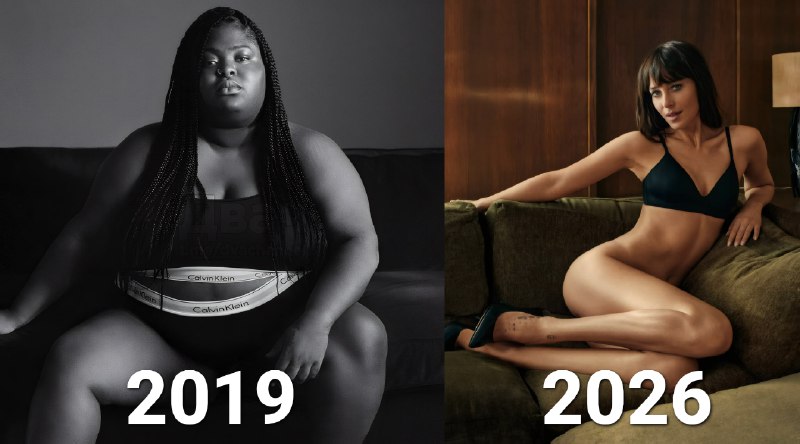 Бодипозитив официально умер: актриса Дакота Джонсон снялась в рекламе Calvin Klein.
На первом фото