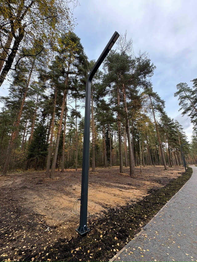 ? В Парковском лесопарке строят новый парк - и, призна?...