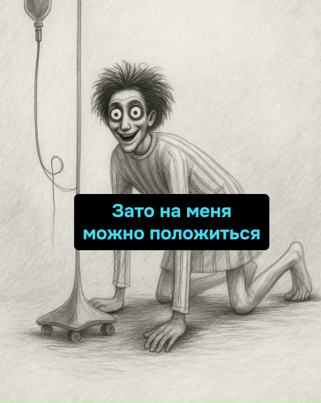 Зато не подвёл команду. Только себя, организм и нервную...