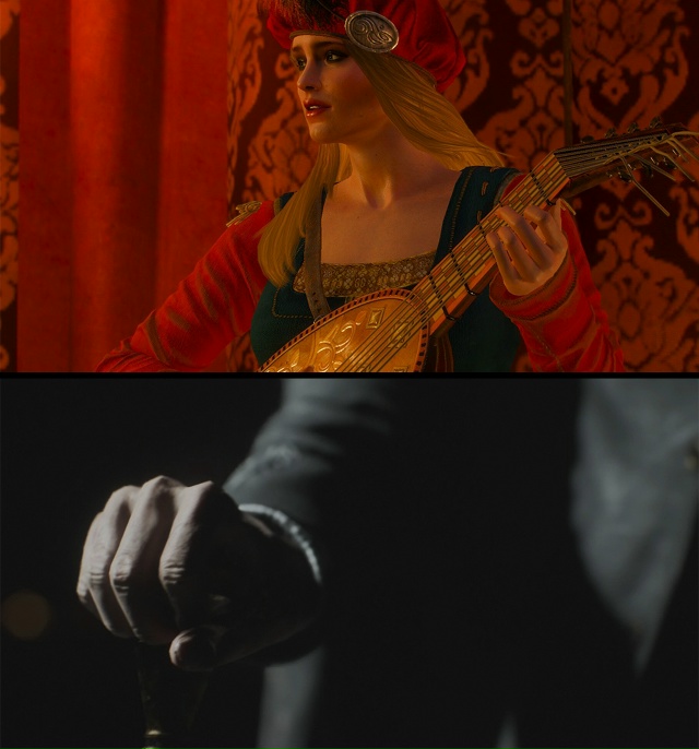 Кто-то: не выдумывай! Ты не можешь услышать звук, только...