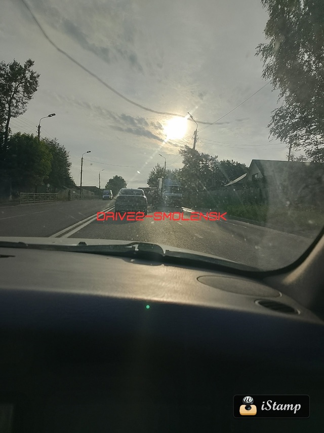 На Свердлова в сторону Нефтебазы перевернулась грузов...