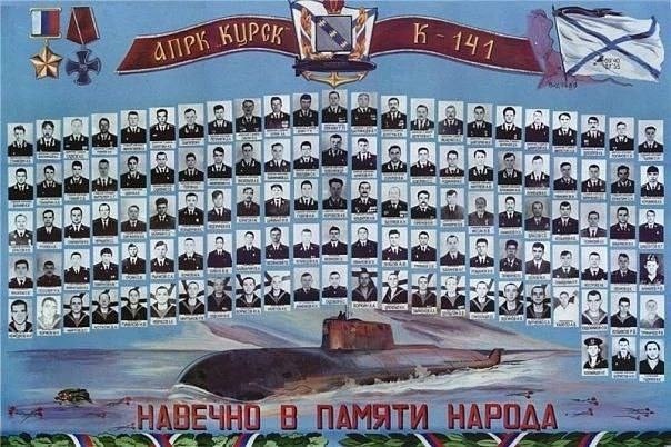 ⚡️Сегодня годовщина гибели атoмной подлодки «Курск»
...