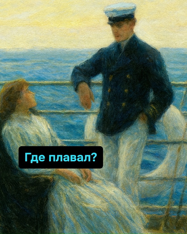 Каждый моряк знает: настоящие бури начинаются не в оке?...