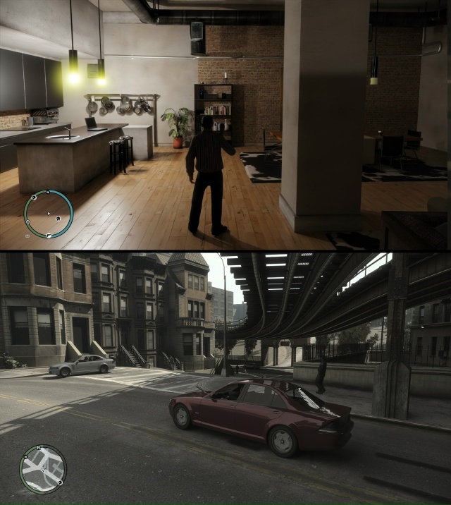 Мод GTA 4 RTX Remix, добавляющий в GTA IV технологию трассировки...