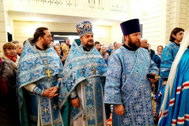 Сегодня в духовной жизни нашего города произошло знам?...