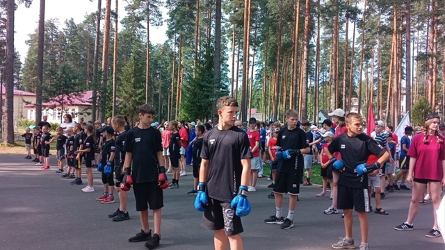 Закончились летние спортивные сборы Центра боевых еди...