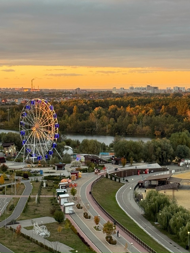 Красивый закат