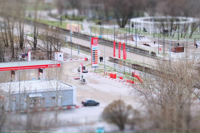 ❄❄❄Небольшой снежок в миниатюрной Перми.
Фото [id7562719|...