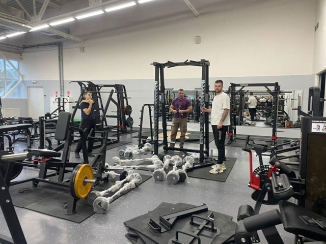 Во Дворце спорта «Импульс» вместо одного зала теперь т...