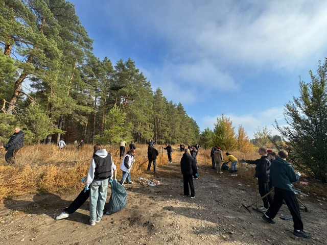 ? В Сенном прошла экологическая акция
На территории ...
