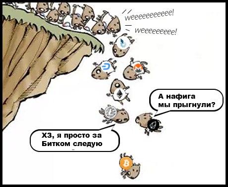 #BTC/USDT. Недельный график.
Если сегодня дневная свеча закроется ниже уровня в 74 тысячи, то поздр