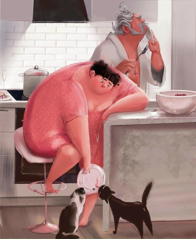 Для чего мужчина нужен?
Чтоб ему готовить ужин,
Чтоб с?...