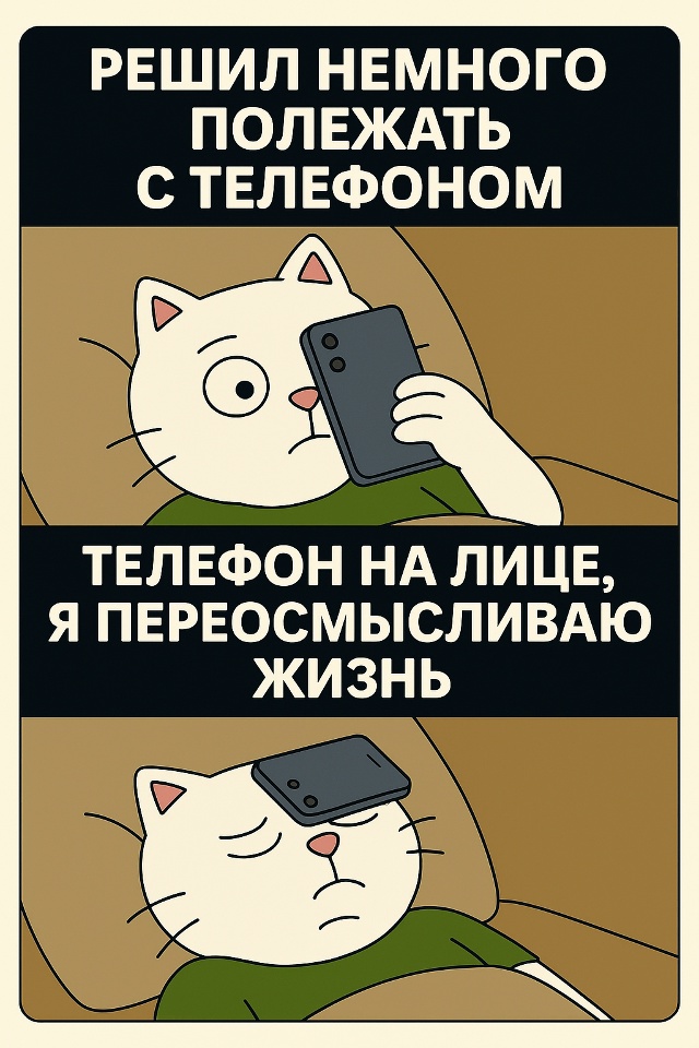 Классика жанра — просто хотел посмотреть пару мемов.
Н...