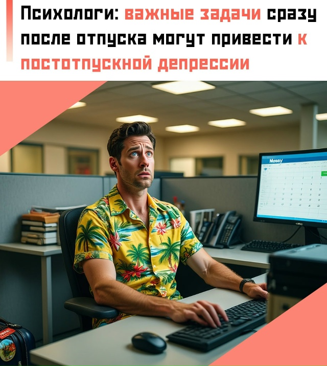 ☝ Резкое падение уровня дофамина при выходе на работу ...