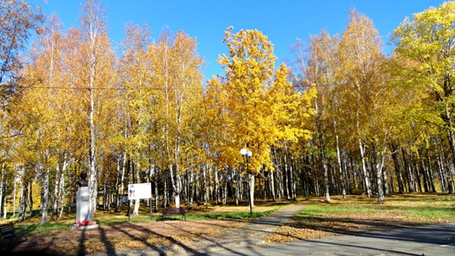 Золотая осень в родном Подпорожье