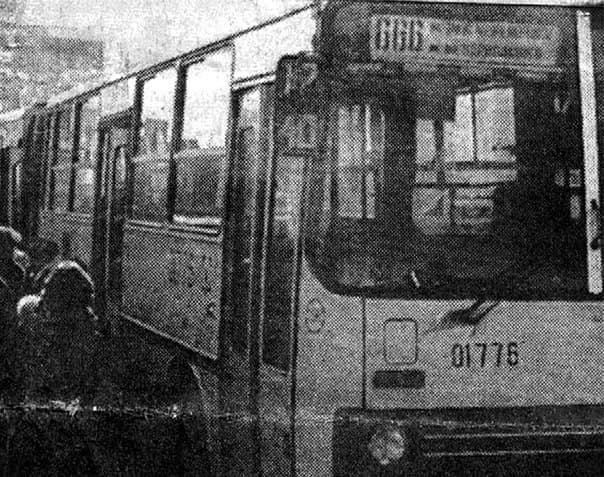 666–й автобус в Москве, Россия, 1990-е.
666–й автобус в Мос...
