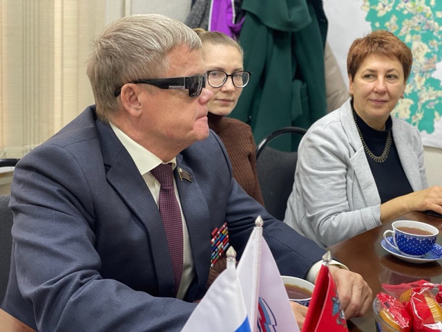 В Дорохово встретились с семьями участников специальн...
