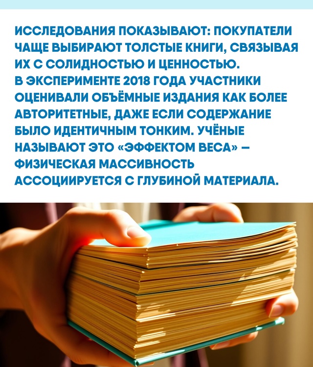 В следующий раз, выбирая книгу, посмотрите не только на...