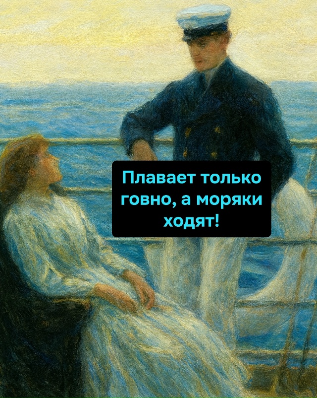 Каждый моряк знает: настоящие бури начинаются не в оке?...