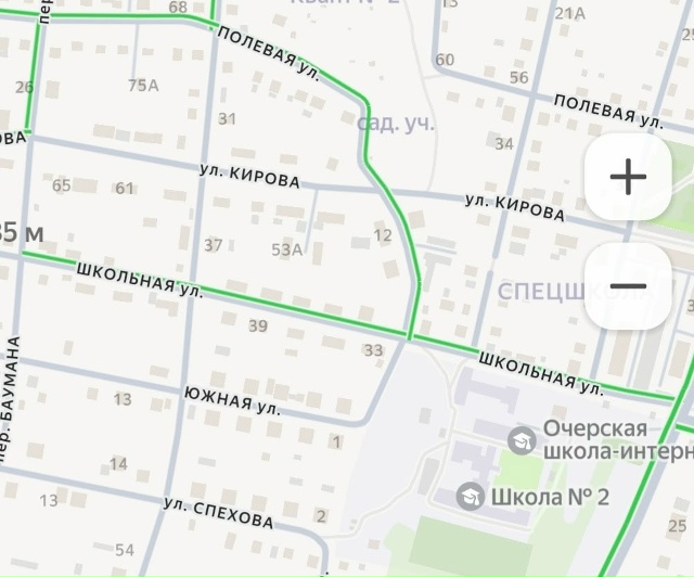 Уважаемая адмистрация г. Очер. На данных улицах уже 2 дн...