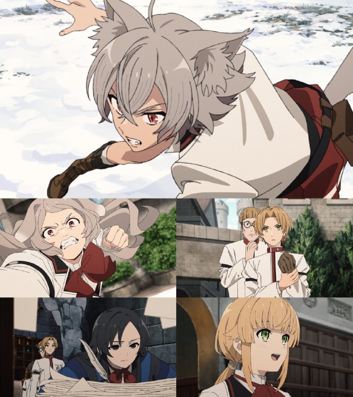 ⚡️Кадры 7 серии 3 сезона аниме «Реинкарнация безработного»
Выйдет 8 августа.