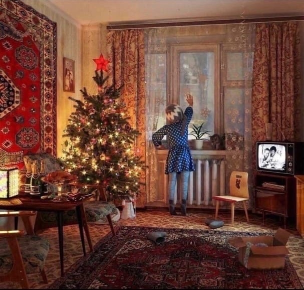 Атмосфера Советского нового года