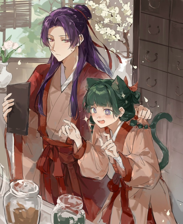 #Kusuriya_no_Hitorigoto / Монолог в аптечной лавке
Art: YuiKisezu
(Джи?...