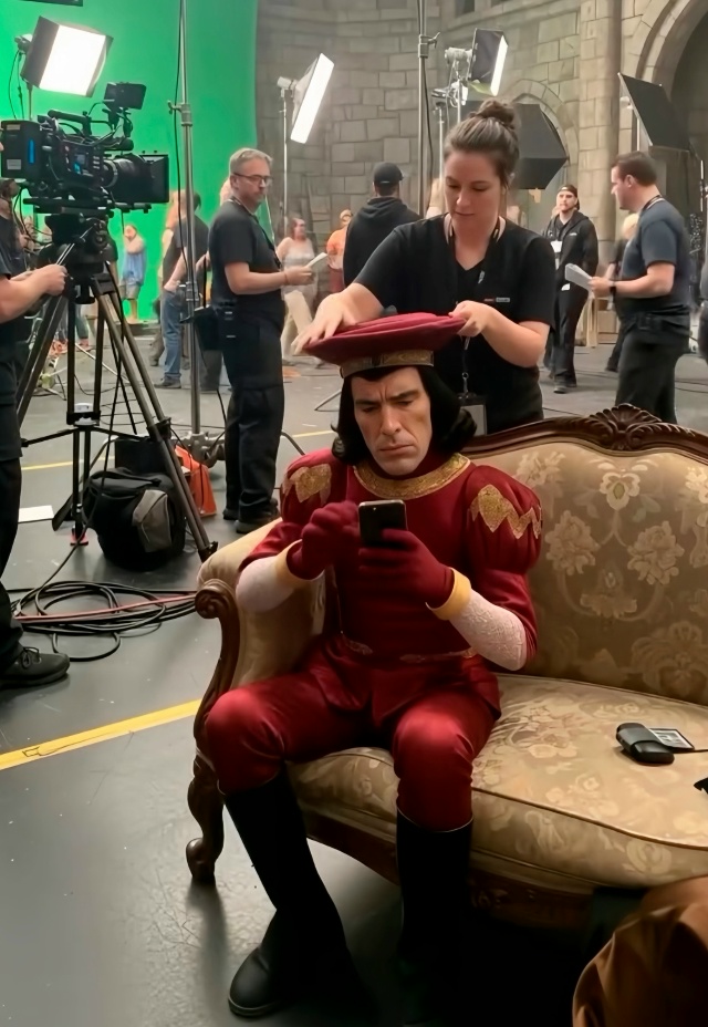 Съёмки «Шрека» в самом разгаре!
Казалось бы — зелёный ...