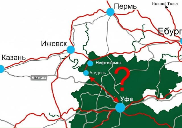 Прямой поезд Уфа-Казань за 8 часов? Почему нужно пролож?...