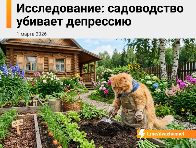 Учёные доказали, что садоводство — это топовый способ вылечить кукуху и избавиться от депрессии без