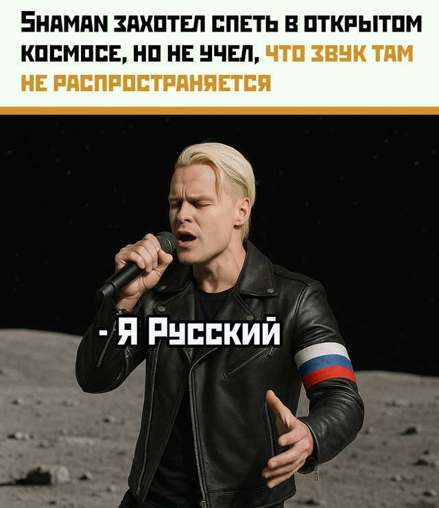 Шаман поёт — даже если никто не слышит
Певец Шаман зая...
