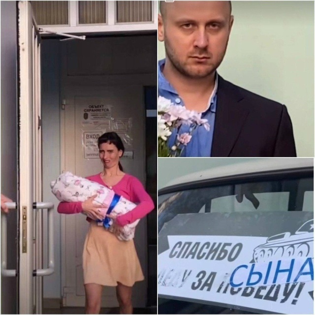 Отец настолько рад, что его радость даже не отражается ...