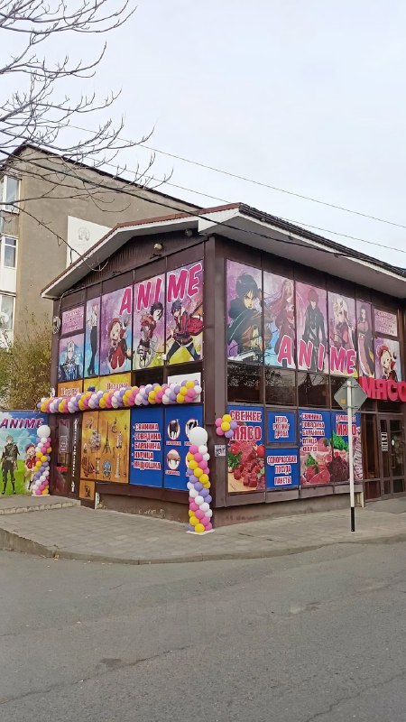 В Ставропольском крае обнаружили криповое соседство магазинов: рядом стояли мясная лавка и… аниме-то