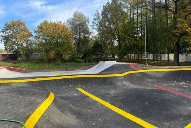 🛹Спортивная зона в Центральном парке готова на 90%
Ра...