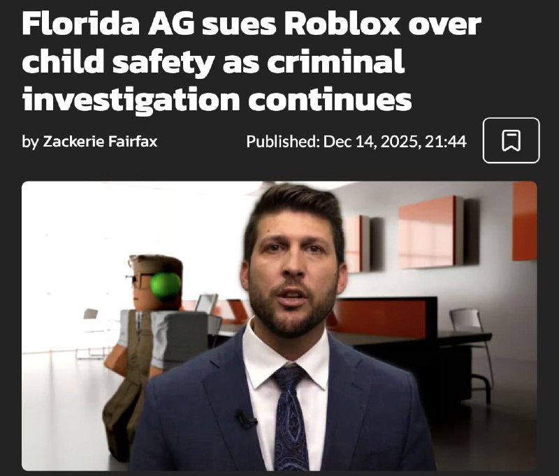 Roblox хотят заблокировать в США — власти обвиняют игру в провальной модерации и рассаднике педофило