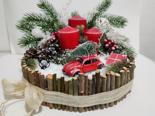 Мои новогодние композиции как в Pinterest😍