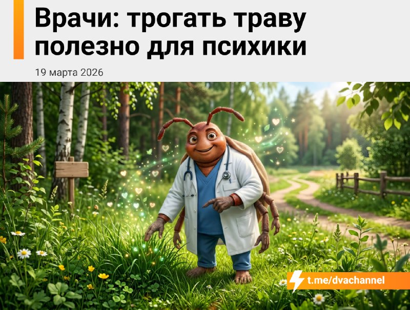 Врачи официально подтвердили, что трогать траву реально полезно для психики
Прикосновения к ней, га