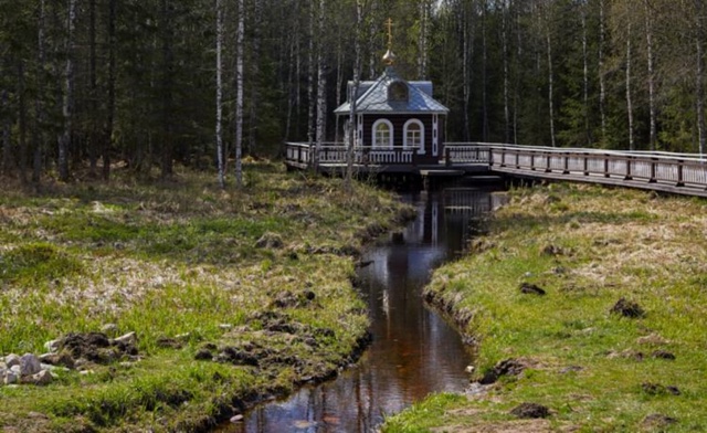 Удивительно, но именно в этом месте начинается река Во?...
