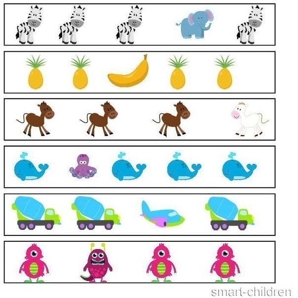 Игры на логическое мышление, что лишнее