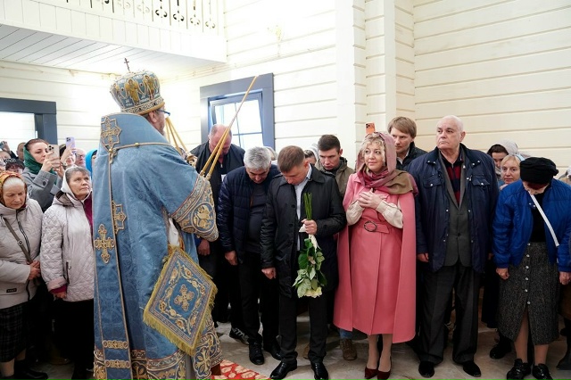 Сегодня в духовной жизни нашего города произошло знам?...