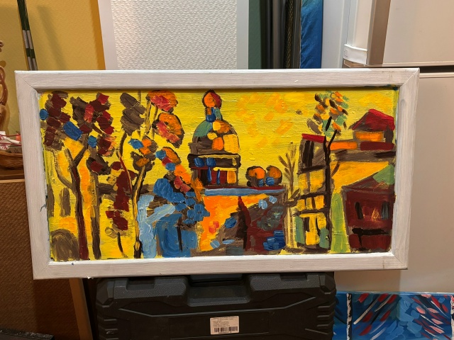 Картины от художника, пережившего инсульт.
Полтора год...