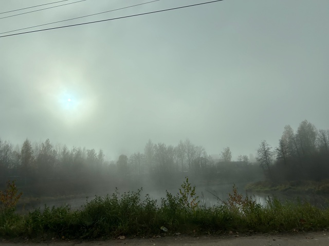 Сказочный морозный туман