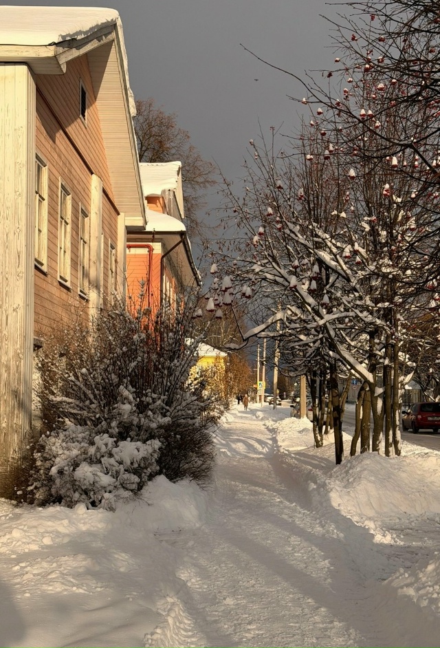 📷 Чудесные снежные фотографии Вельска сделала Натали...