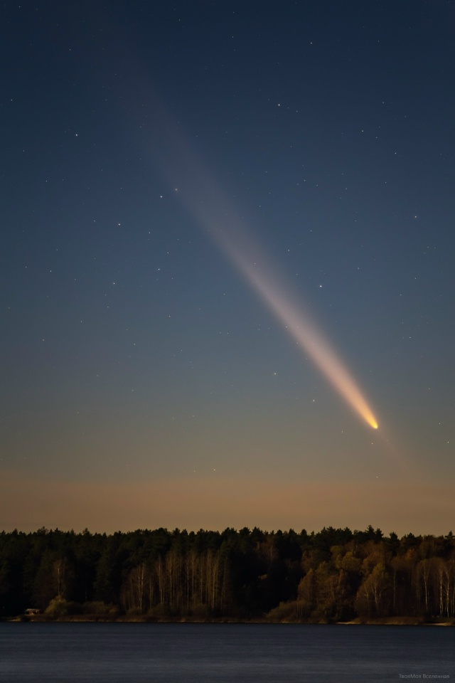 ‼☄ 21 октября над Вельском пронесётся комета, которую ?...