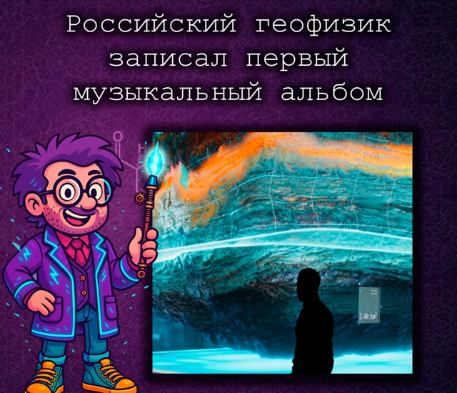 Геофизик из России записал музыкальный альбом из сейс?...