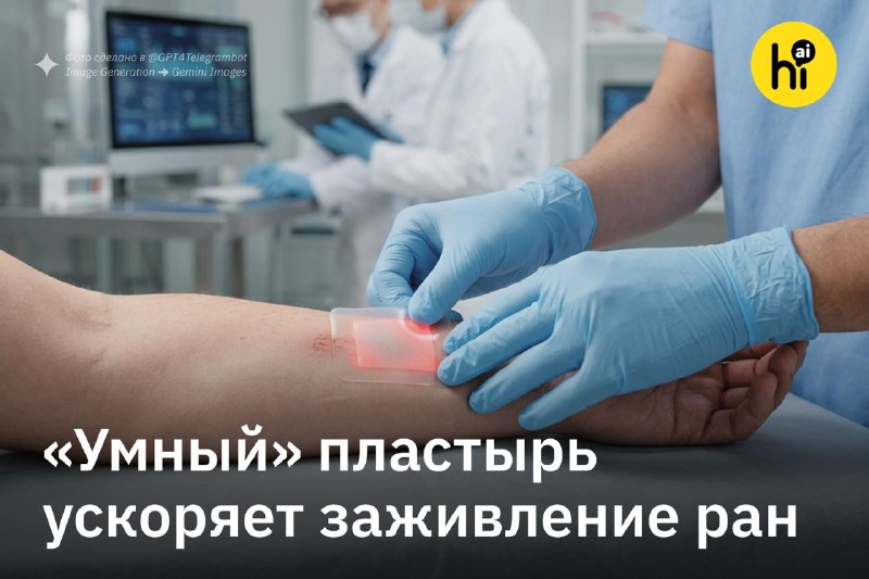 💡 «Умный» пластырь ускорил заживление ран вдвое
Для лечения ран уже используют мази и светотерапию.