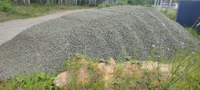 ⛰️ Скальный грунт гранитный калиброванный отличного ...