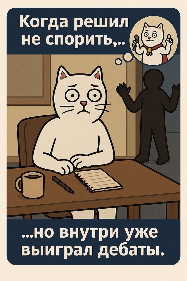 Не спорь со мной: искусство дебатов